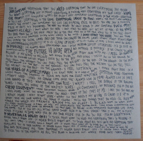 Walls : The Future Is Wide Open (LP, Album)