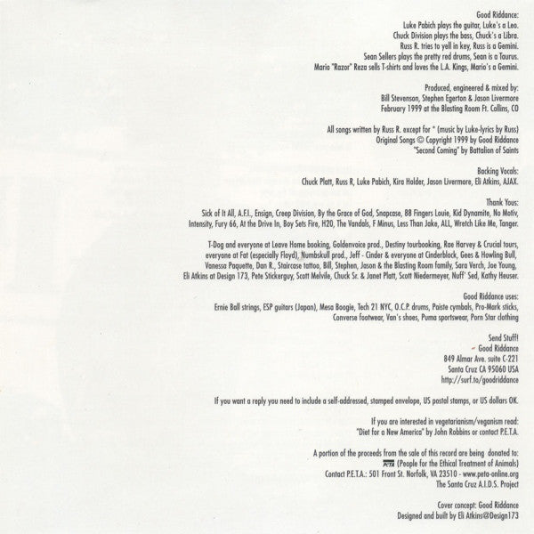 Good Riddance : Operation Phoenix (CD, Album)