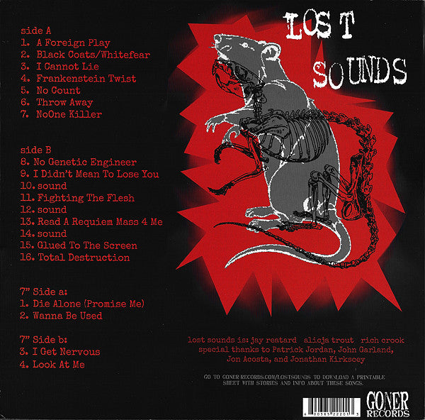 Lost Sounds : Lost Lost (LP, 150 + 7", EP + Album)
