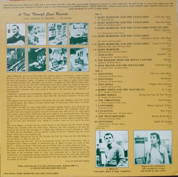 Various : The Cuca Records Rock Story Vol. 3 (LP, Comp)