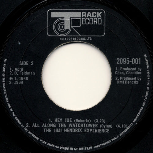The Jimi Hendrix Experience : Voodoo Chile (7", Single)