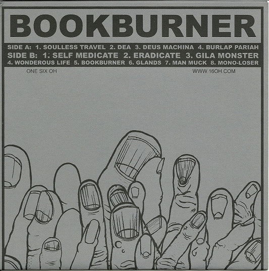 Bookburner : Bookburner (7", Ltd, RP, Blu)