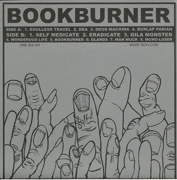 Bookburner : Bookburner (7", Ltd, RP, Blu)