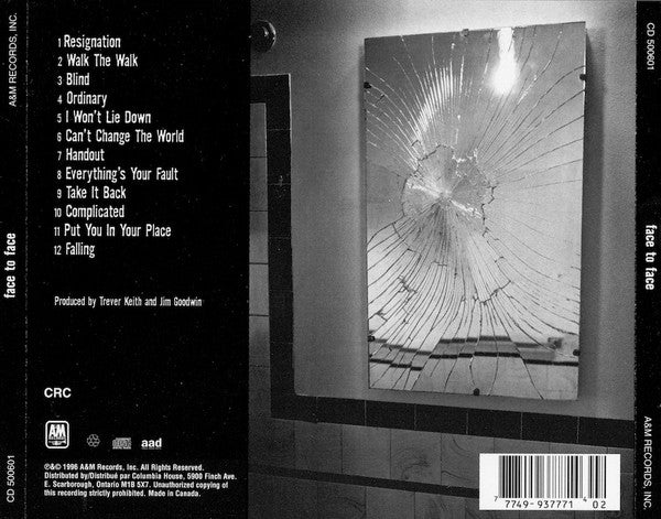 Face To Face : Face To Face (CD, Album, Club)