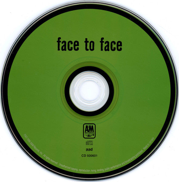 Face To Face : Face To Face (CD, Album, Club)