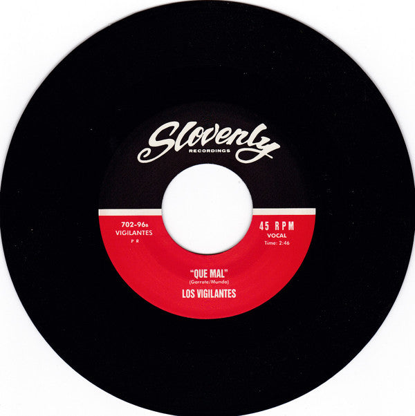 Los Vigilantes : Mi Mami Dijo / Que Mal (7")