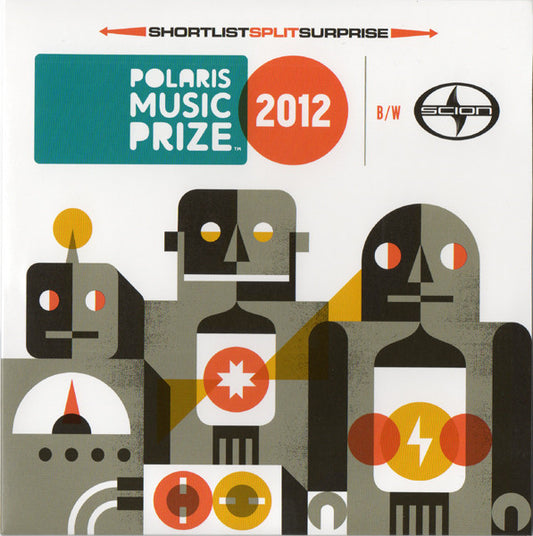 Japandroids / Cadence Weapon : Polaris Music Prize Split 7" (7", Yel)