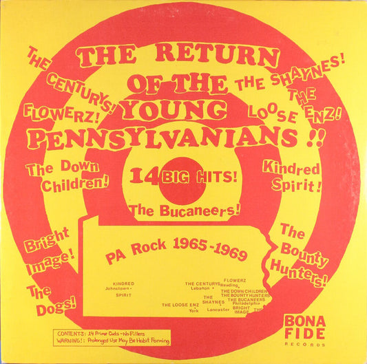 Various : The Return Of The Young Pennsylvanians!! (PA Rock 1965–1969) (LP, Comp, Ltd)