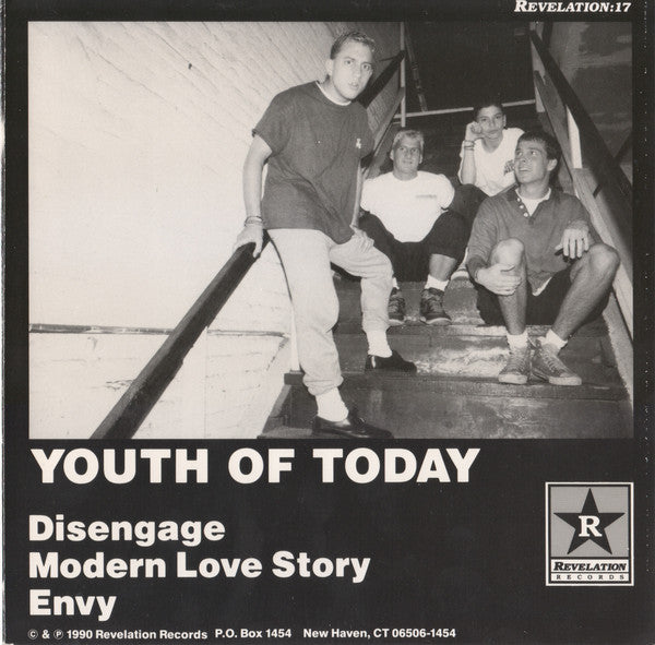 Youth Of Today : Youth Of Today (7", RE, RP, Whi)