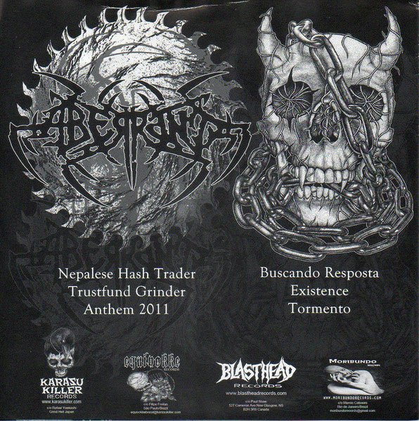 Darge / Aberrant (2) : Darge / Aberrant (7", EP)