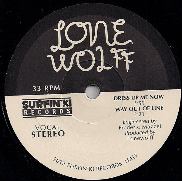 Lonewolff : Way Out Of Line (7", S/Sided)