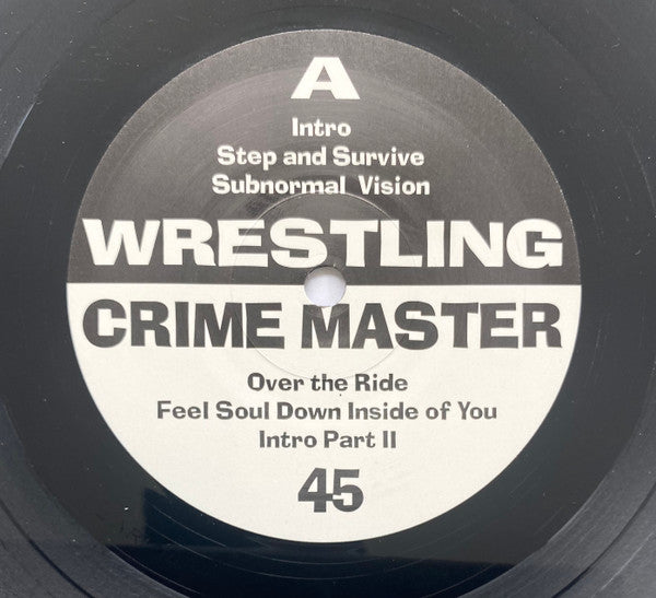 Wrestling Crime Master : Trend Stomp Ep (7")