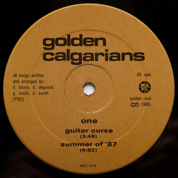 The Golden Calgarians : Guitar Curse (12")