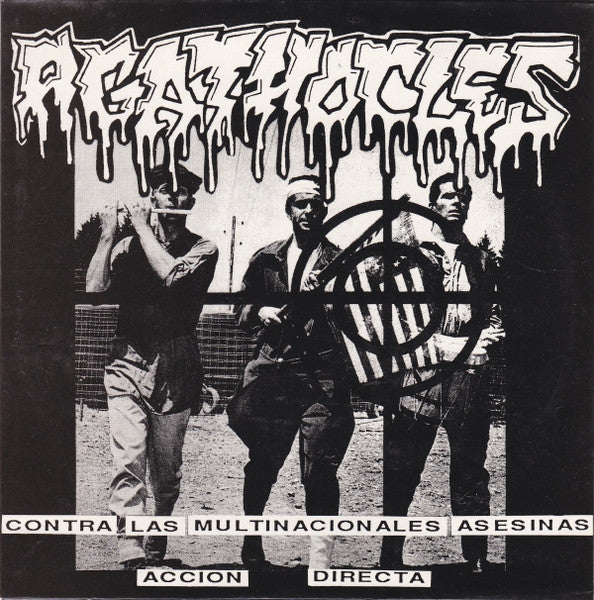 Agathocles / Violent Headache : Contra Las Multinacionales Asesinas Accion Directa / Starvation (7", EP)