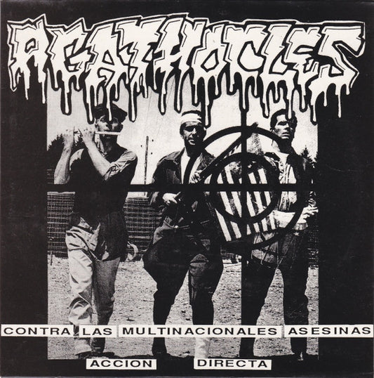 Agathocles / Violent Headache : Contra Las Multinacionales Asesinas Accion Directa / Starvation (7", EP)