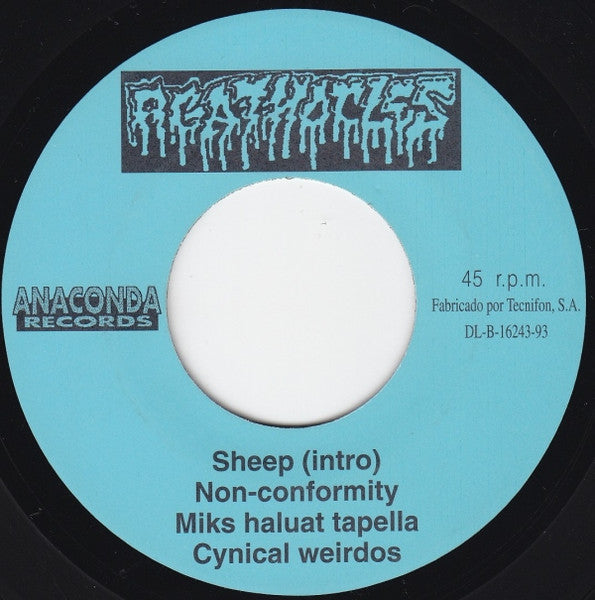 Agathocles / Violent Headache : Contra Las Multinacionales Asesinas Accion Directa / Starvation (7", EP)