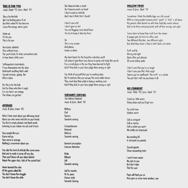 Cold World : Pretentious Assholes (7")