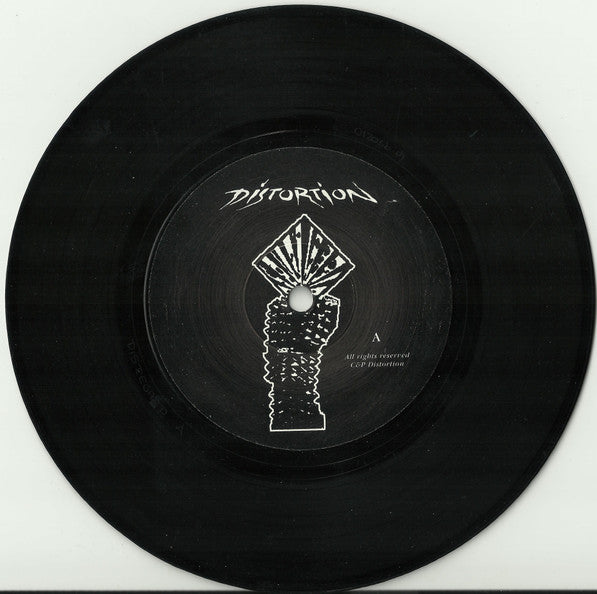 Disregard / Disfornicate : Left With Fear / ... And The Darkman Smiles... (7")