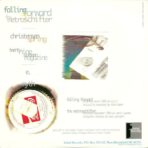 Falling Forward / Metroschifter : Acoustic (7", Bur)