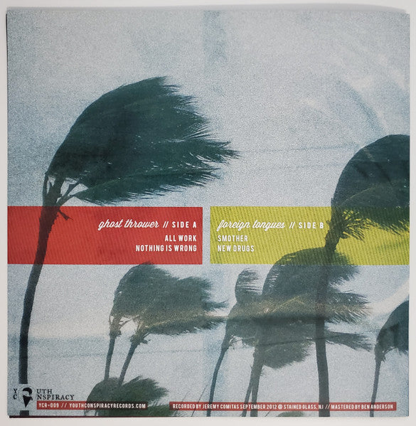 Ghost Thrower, Foreign Tongues : Ghost Thrower / Foreign Tongues Split (7", Mus)