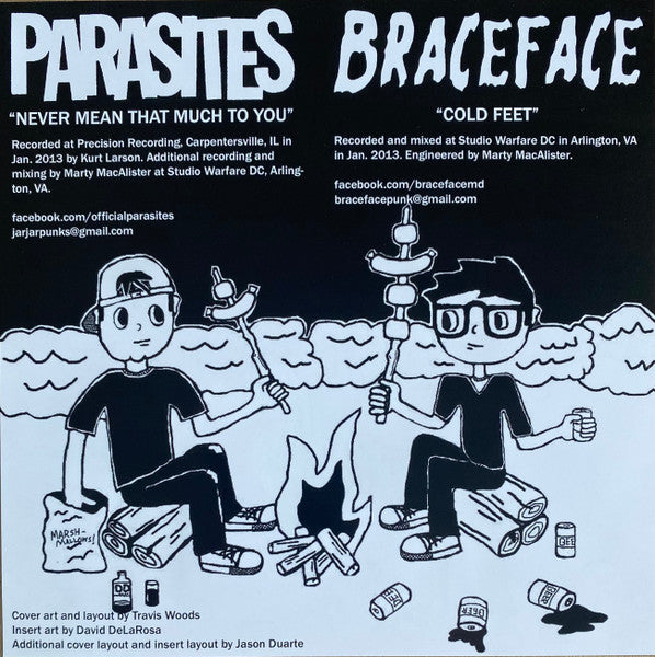 Parasites / Braceface (2) / The Outrights / Jetty Boys* : Parasites / Braceface / The Outrights / Jetty Boys (7", EP)