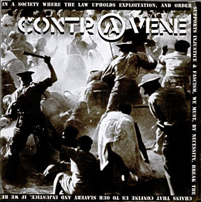 Contravene : Contravene (7", Ltd, Cle)