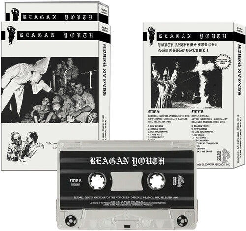 Reagan Youth - "Youth Anthems For The New Order: Volume 1" Cassette