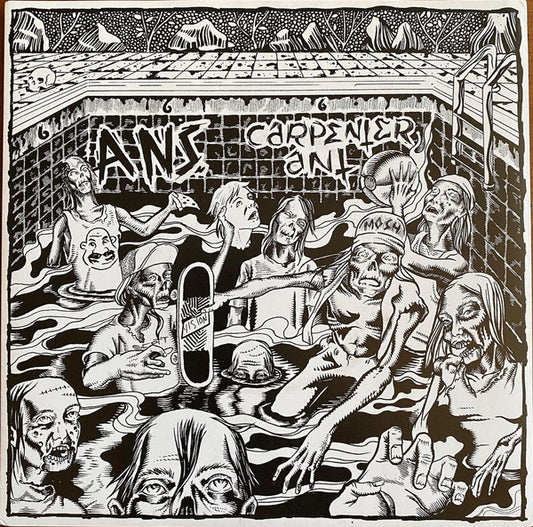 Carpenter Ant, ANS (2) : Carpenter Ant / ANS Split (7", EP, W/Lbl, Gre)
