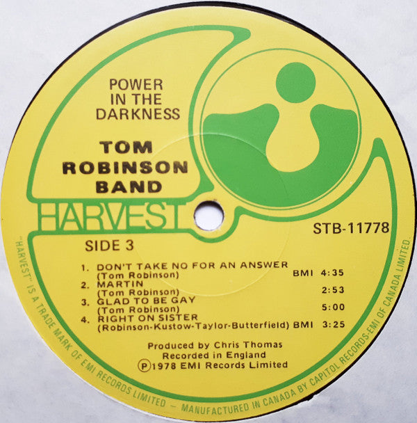 Tom Robinson Band : Power In The Darkness (2xLP, Album)