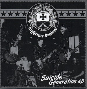 Nightime Dealers : Suicide Generation EP (7", EP, Whi)