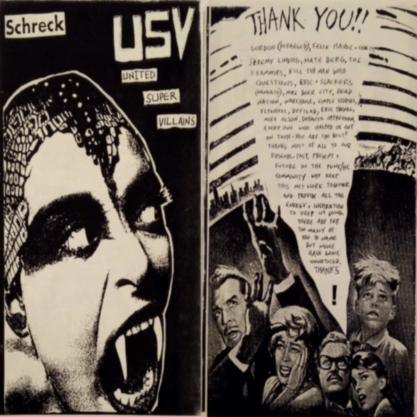 United Super Villains : Chokeslammed Back To Life! (LP, Album, Ltd, W/Lbl)