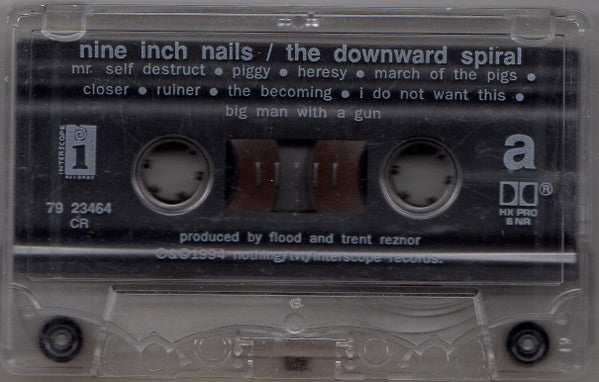 Nine Inch Nails : The Downward Spiral (Cass, Album)