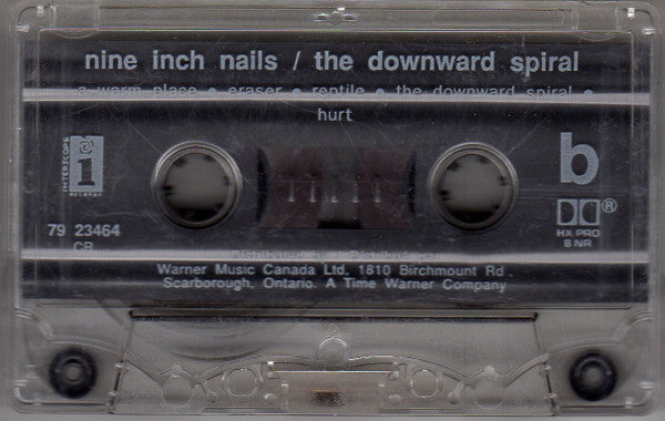 Nine Inch Nails : The Downward Spiral (Cass, Album)