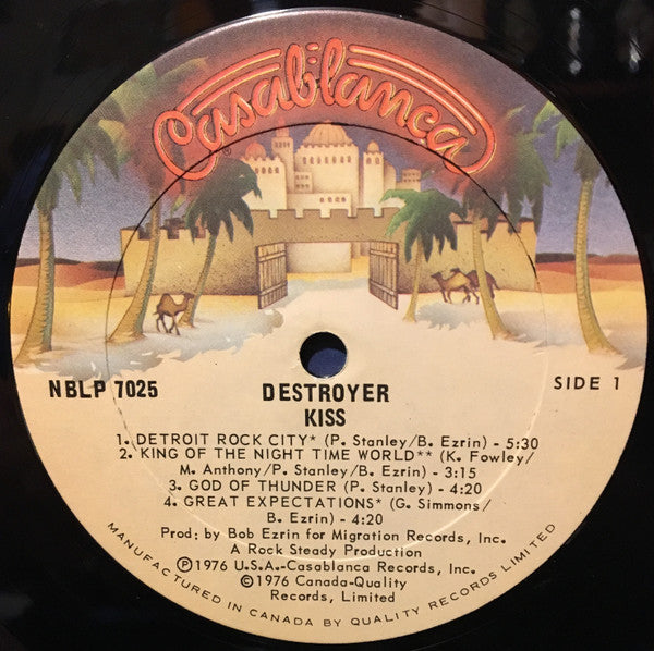 Kiss : Destroyer (LP, Album)