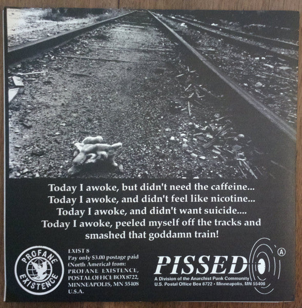 Pissed : Pissed. (7")