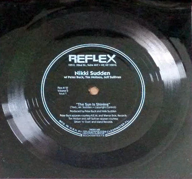Nikki Sudden w/ Peter Buck, Tim Nielsen, Jeff Sullivan : The Sun Is Shining (Flexi, 6")
