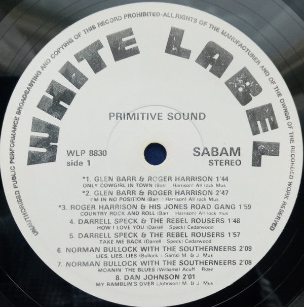 Various : Primitive Sound (LP, Comp)