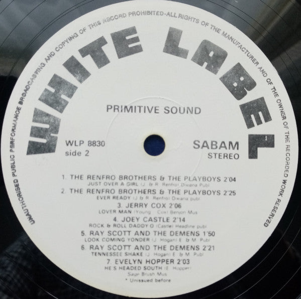 Various : Primitive Sound (LP, Comp)