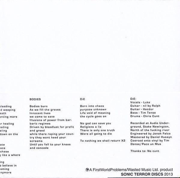 DiE (17) : EP (7", EP)