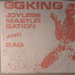 GG King : Joyless Masturbation (7", Red)