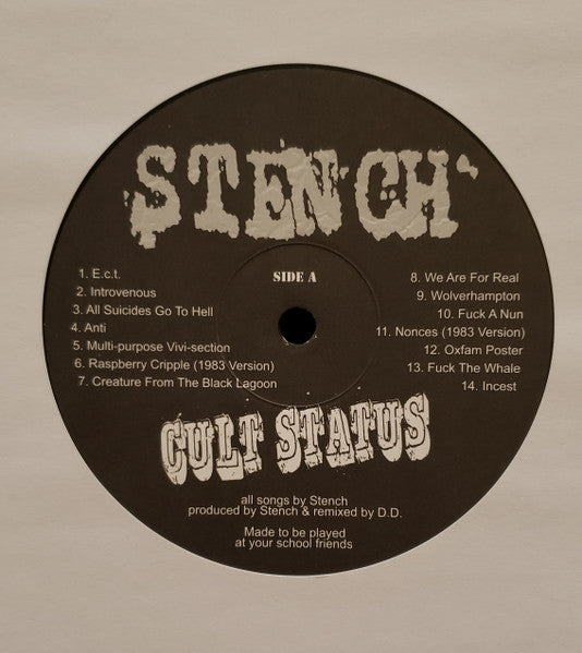 Stench (4) : Cult Status (LP, Album, Ltd, Num)