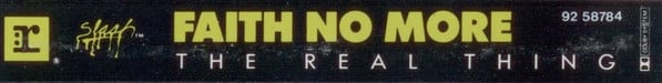 Faith No More : The Real Thing (Cass, Album, Dol)