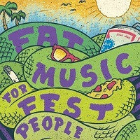 Various : Fat Music For Fest People III (10", Comp, Red)