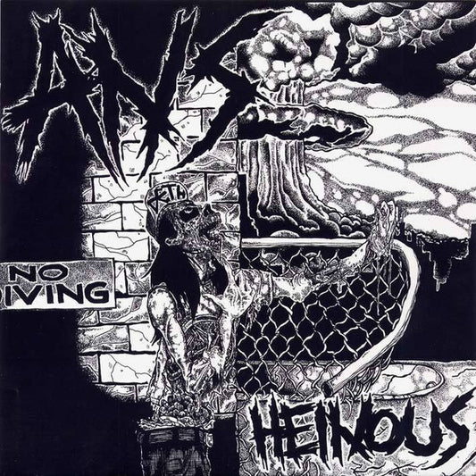 ANS (2) : Heinous (7", S/Sided, Cle)