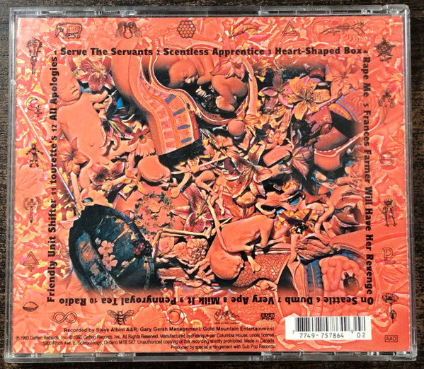 Nirvana : In Utero (CD, Album, Club, RE)