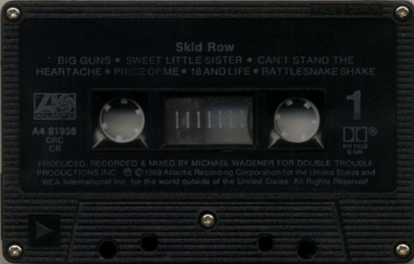 Skid Row : Skid Row (Cass, Album, Club, Dol)