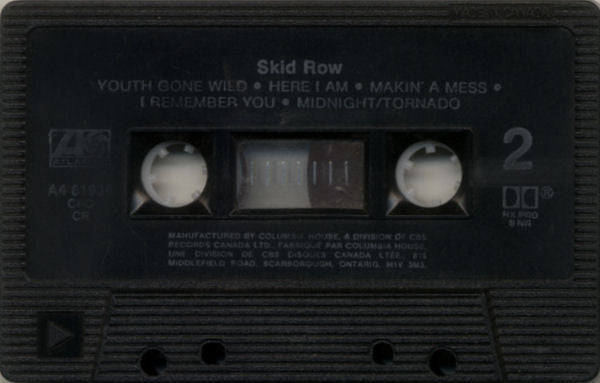 Skid Row : Skid Row (Cass, Album, Club, Dol)