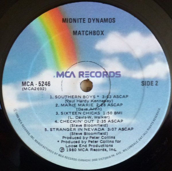 Matchbox (3) : Midnite Dynamos (LP, Album)