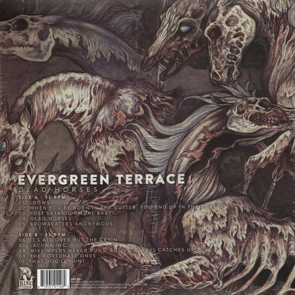 Evergreen Terrace (2) : Dead Horses (LP, Album, Bro + CD, Album)