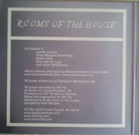 La Dispute : Rooms Of The House (LP, Album)